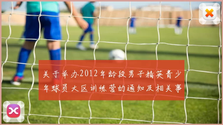 关于举办2012年龄段男子精英青少年球员大区训练营的通知及相关事项说明