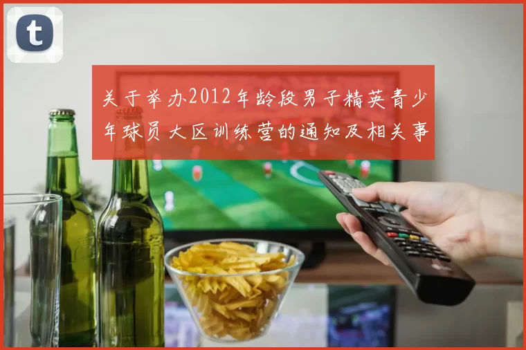 关于举办2012年龄段男子精英青少年球员大区训练营的通知及相关事项说明